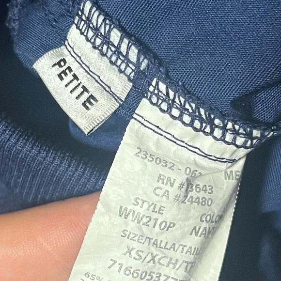 4 pairs of Navy Blue Nurse Scrub pants - All size XS - Cherokee / Beyond Scrubs - Picture 5 of 6